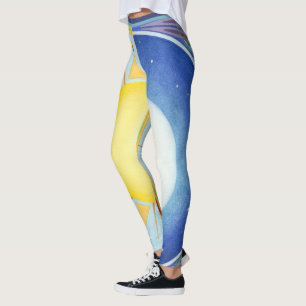 Äquinoktikum Sun und Mond Leggings