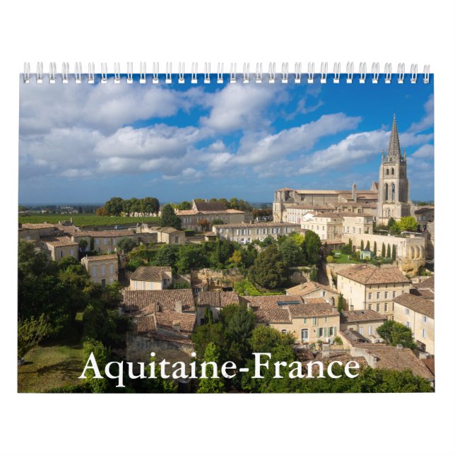 Aquitaine-France-Kalender Kalender (Titelbild)