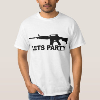 AR15 lässt Party T-Shirt