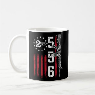 Ar15 Rifle 2D Adt 556 Ar-15 Zurück Kaffeetasse