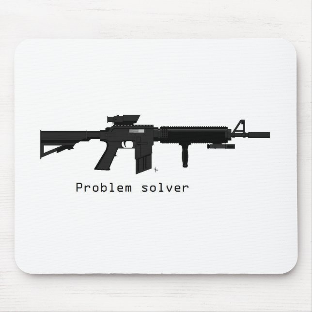 AR-15 (AOM Entwurf) Mousepad (Vorne)