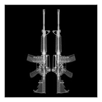 AR-15 CT-Scan-Image HIGH DETAIL POSTER
