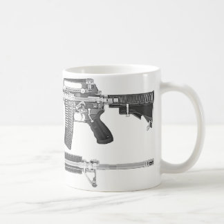 AR-15 CT Scan/RÖNTGENSTRAHL-AUSFÜHRLICHES BILD Kaffeetasse
