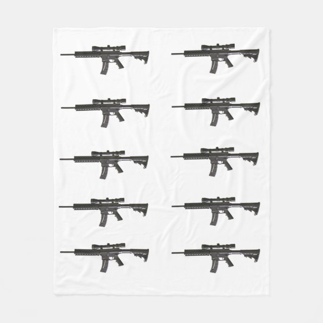 AR-15 FLEECEDECKE (Vorderseite)