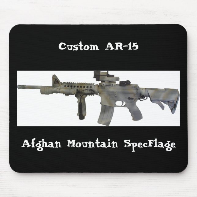 AR-15 Gewehr Mousepad (Vorne)