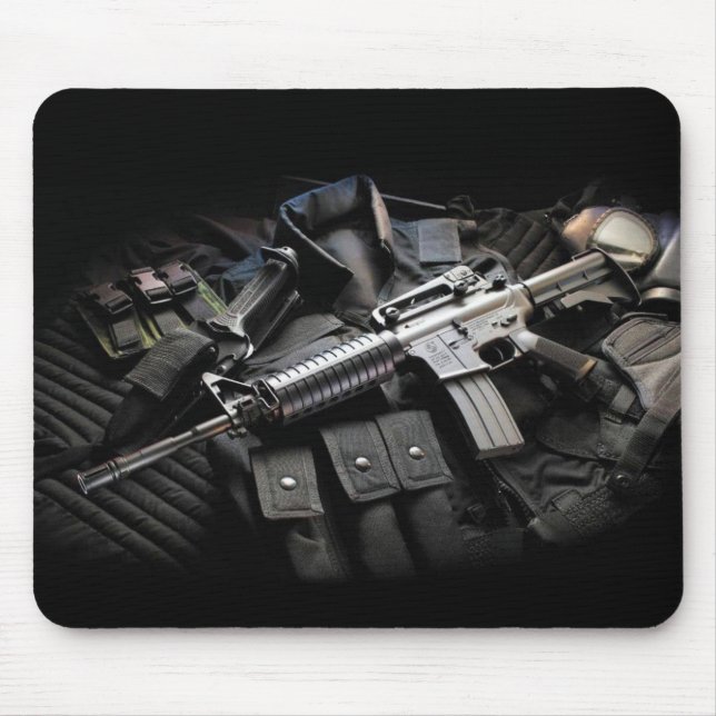 AR 15-Mauspad Mousepad (Vorne)