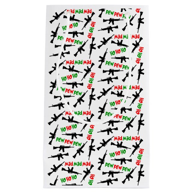 AR-15 Weihnachtsgeschenktasche Kleine Geschenktüte (Vorderseite)
