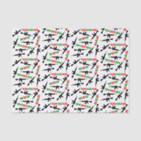 AR-15 Weihnachtspapier HO HO HO HO PEW PEW PEW PEW