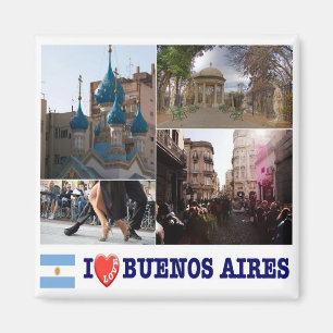 AR - Argentinien-Buenos Aires-Barrio de San Telmo Magnet