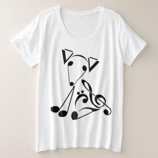 AR-SehenSie plus Größent-stück Große Größe T-Shirt