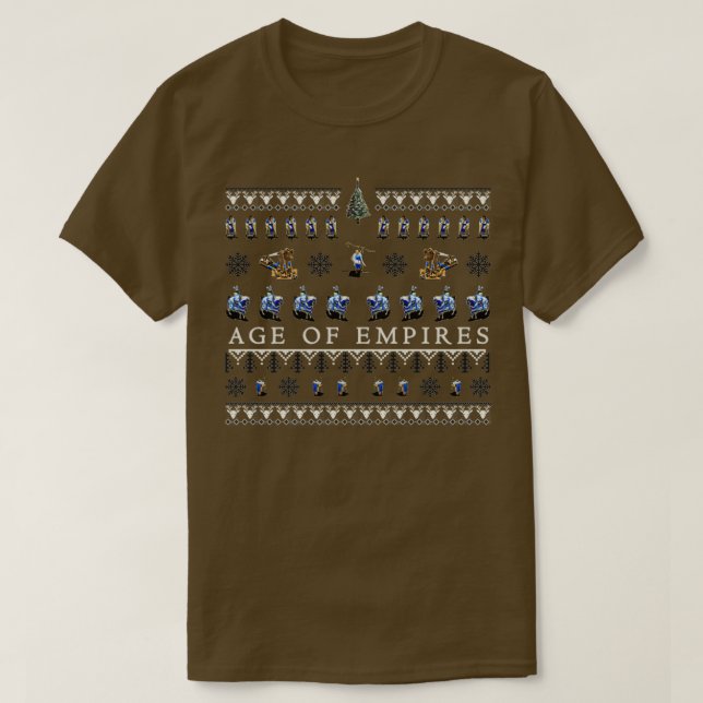 Ära der Empires hässlich Weihnachten T-Shirt (Design vorne)