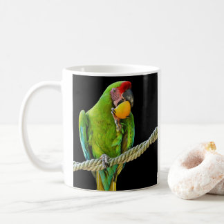 Ara Militaris Grüner Paprot Kaffeetasse