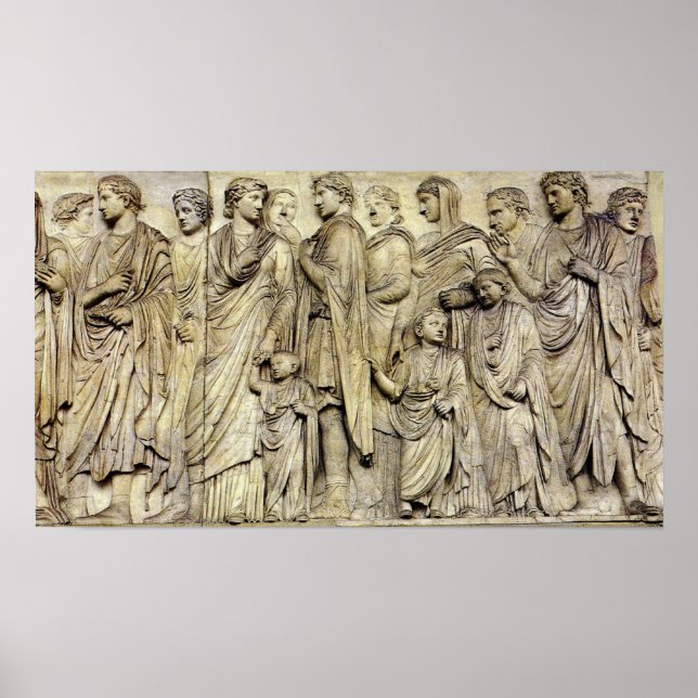 Ara Pacis Frieze Poster (Vorne)