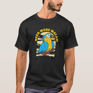 Ara Vogelbesitzer Ornithologe Ornithologie Papagei T-Shirt