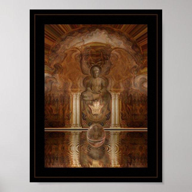 Arab Buddha Poster (Vorne)
