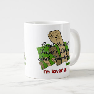 Arab-Jamahirija der großen sozialistischen Völker Jumbo-Tasse