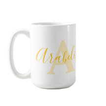 Arabelis Name Bedeutung und Monogramm Gelb