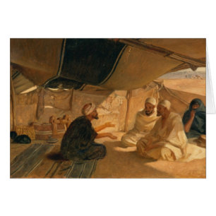 Araber in der Wüste, 1871