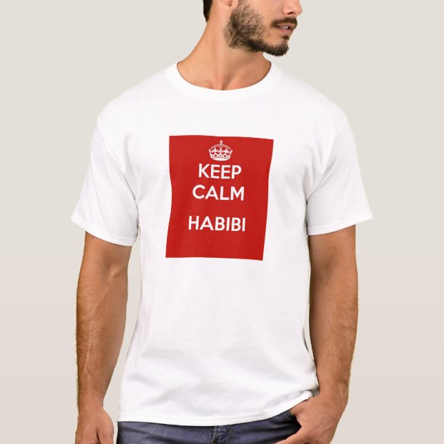 Arabermittlerer osten habibi T-Shirts (Vorderseite)