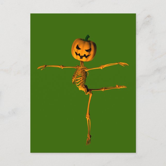 Arabeske Ballet Position Postkarte (Vorderseite)