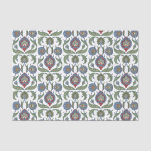 Arabeske Blumenmuster Seidenpapier