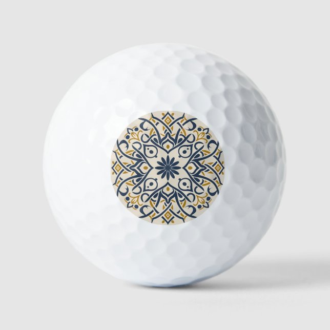 Arabeske Golfball (Vorderseite)