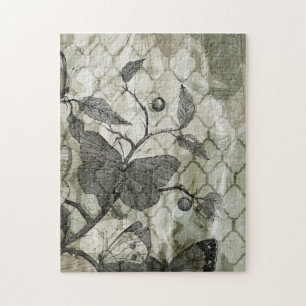 Arabeske-Schmetterlinge I Puzzle