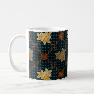 Arabeske. Vintage abstraktes Raster florales nahtl Kaffeetasse