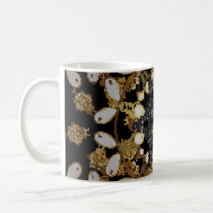 Arabesken im orientalischen Stil. Vintag. Brillant Kaffeetasse