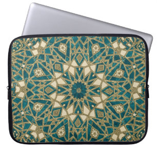 Arabesken-Mosaik Laptopschutzhülle