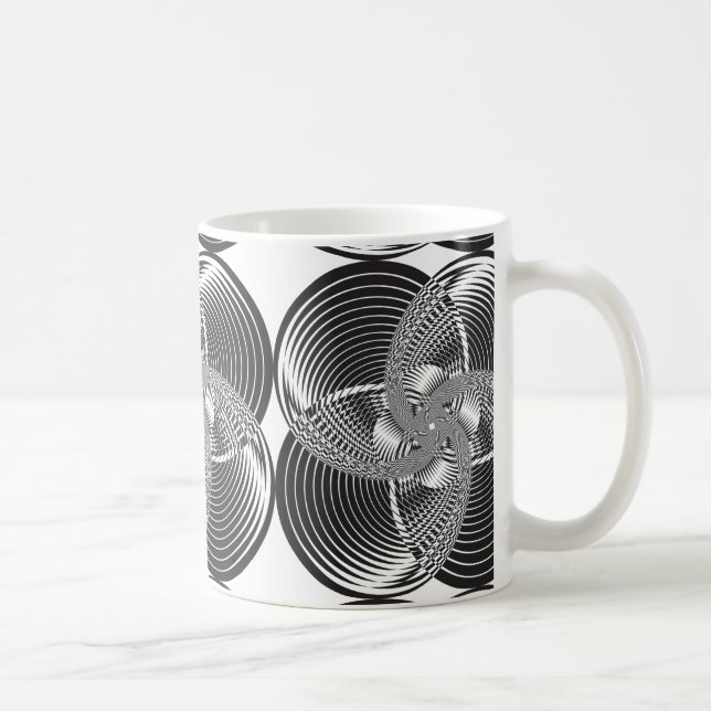 Arabeskenkreis geschnitten kaffeetasse (Rechts)