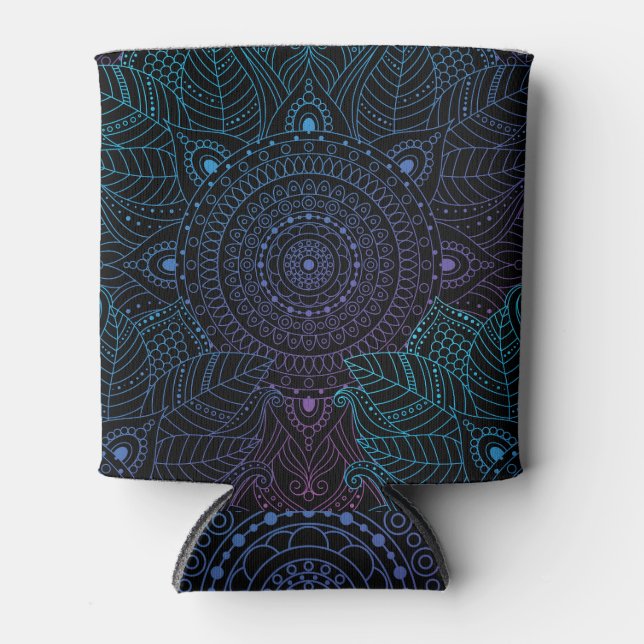 Arabesque Bliss: Oriental Mandala Magic Dosenkühler (Vorderseite)