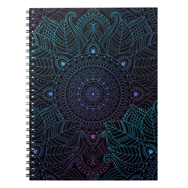 Arabesque Bliss: Oriental Mandala Magic Notizblock (Vorderseite)