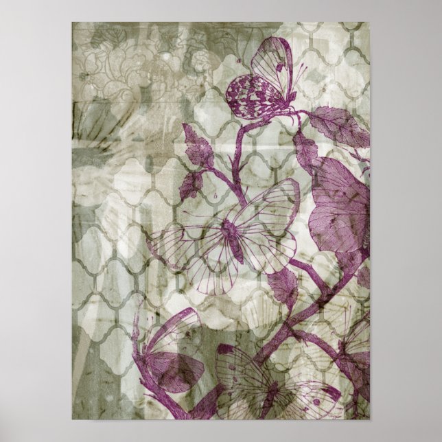 Arabesque Butterfells IV Poster (Vorne)