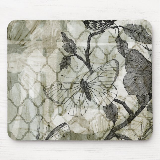 Arabesque Butterflies II Mousepad (Vorne)