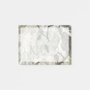 Arabesque Butterflies II Post-it Klebezettel