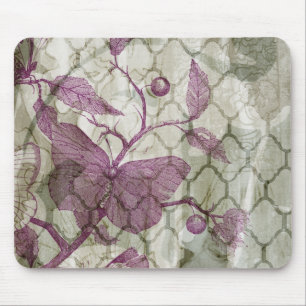 Arabesque Butterflies III Mousepad