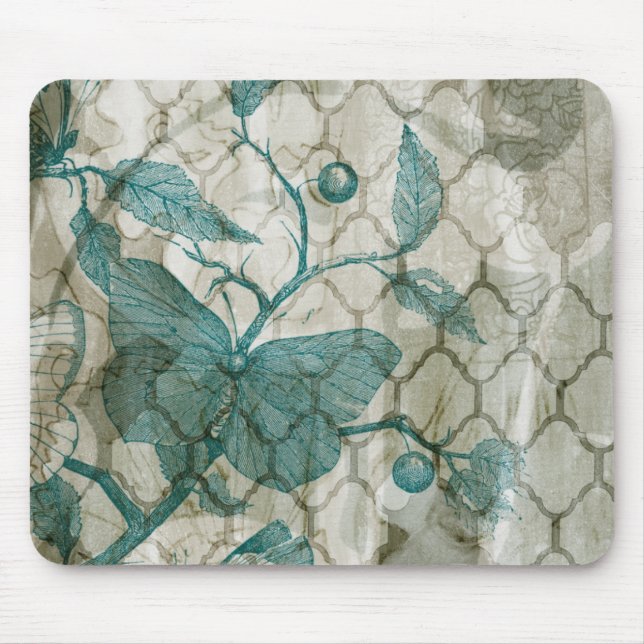 Arabesque Butterflies V Mousepad (Vorne)