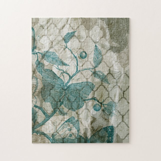 Arabesque Butterflies V Puzzle (Vertikal)
