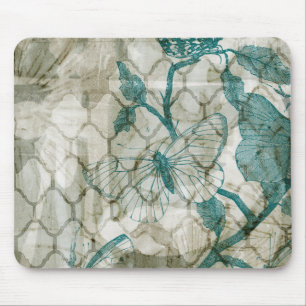 Arabesque Butterflies VI Mousepad