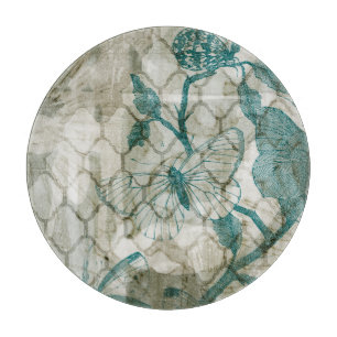 Arabesque Butterflies VI Schneidebrett