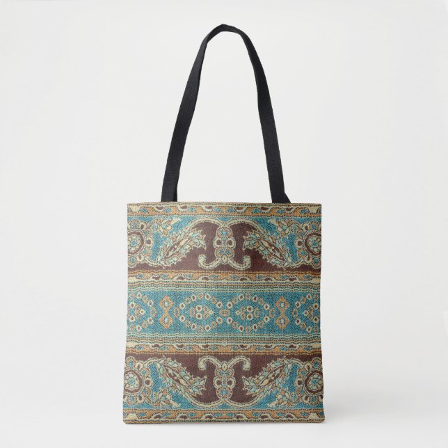 Arabesque Fabric Paisley Oriental Design (Vorderseite)