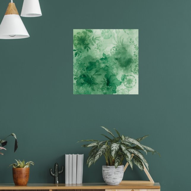 Arabesque Florenz Kunst, Dichtung und Musik Poster (Wohnzimmer 1)