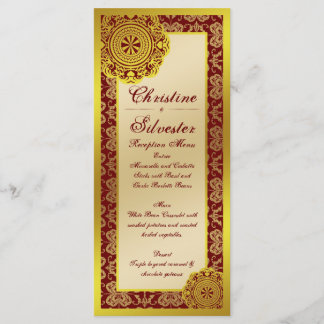 Arabesque Gold Lace, Menü und Programm