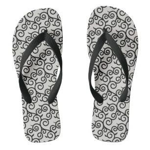 arabesque Muster traditionelles japanisches Design Flip Flops