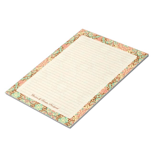 Arabesque, Notebook Notizblock (angewinkelt)