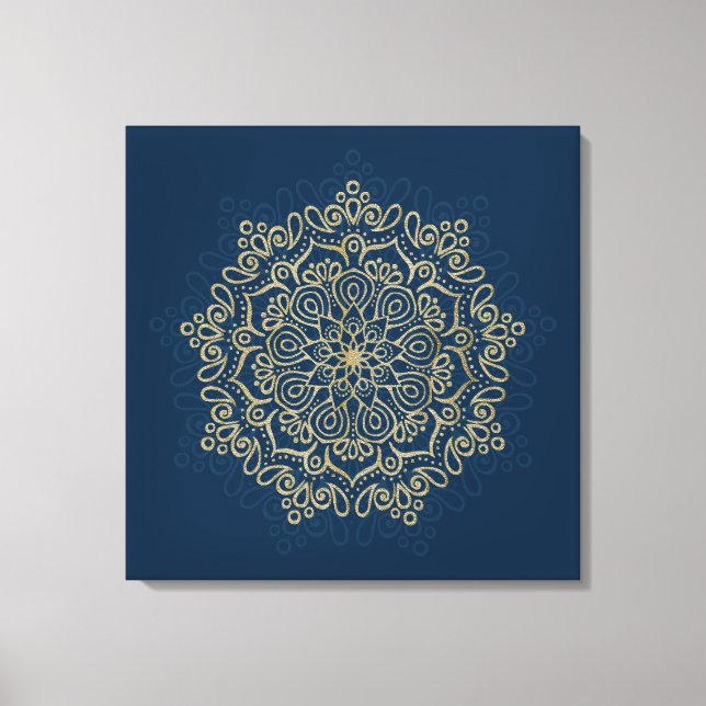 Arabesque - Stretchierte Canvas Print Leinwanddruck (Vorderseite)