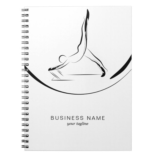 Arabesque über den Reformer Notizblock (Vorderseite)