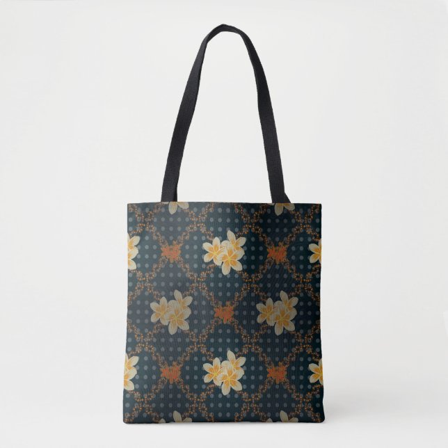 Arabesque. Vintage abstrakte Rasterblumen nahtlos (Vorderseite)