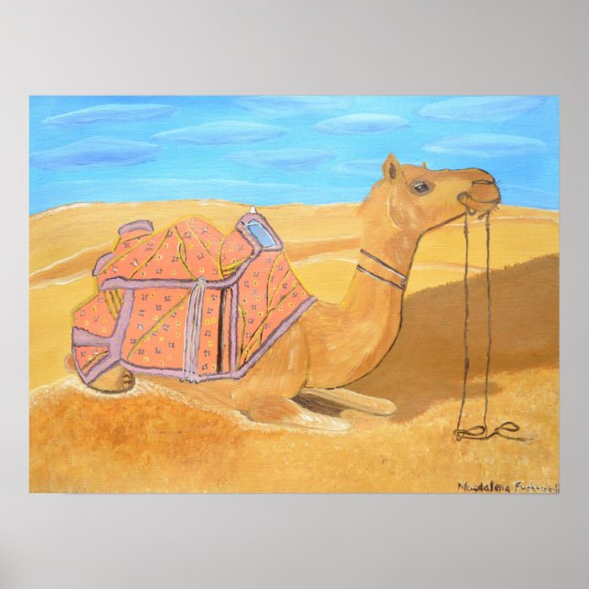 Arabian Camel Poster (Vorne)
